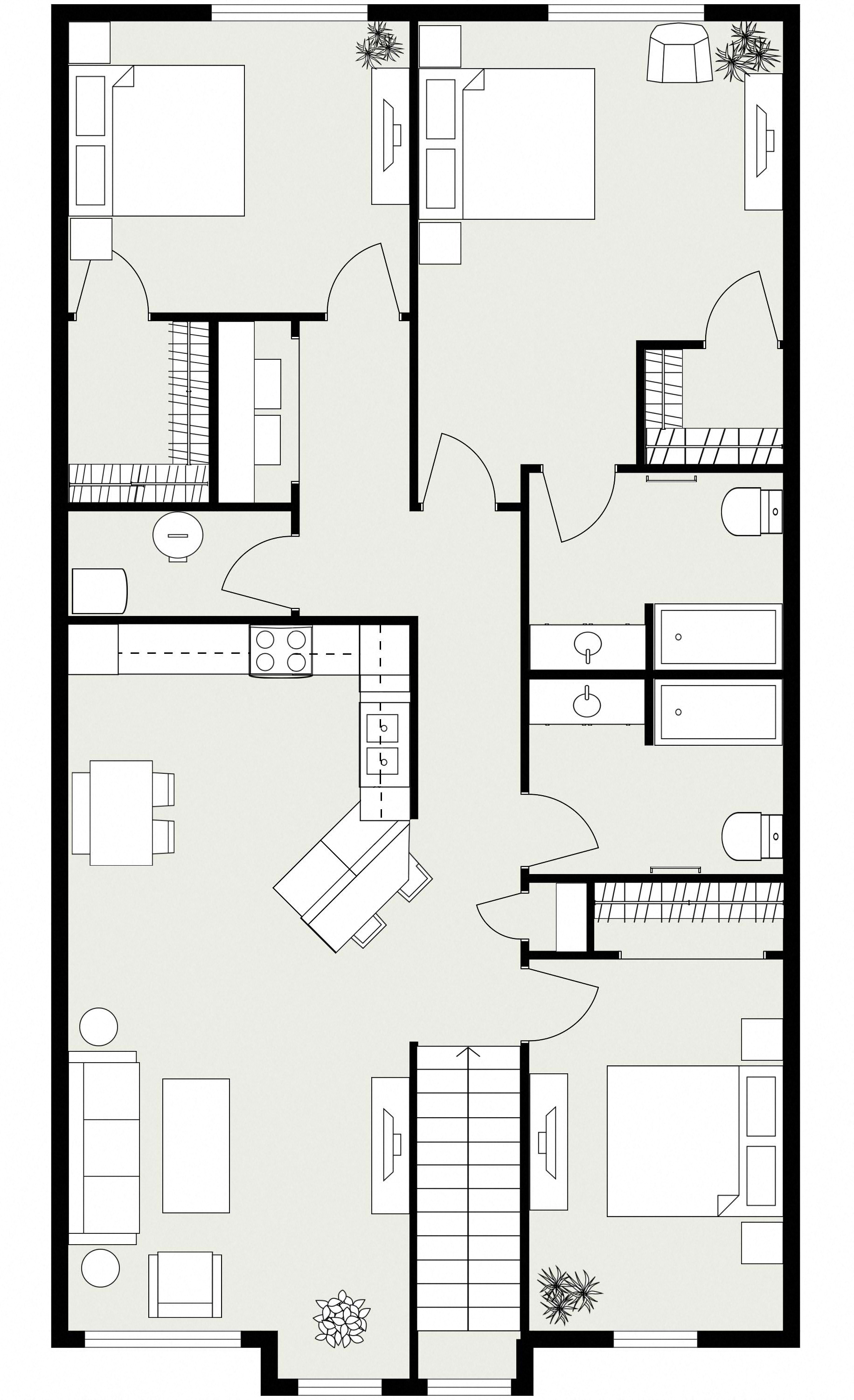 3 Bed 2 Bath